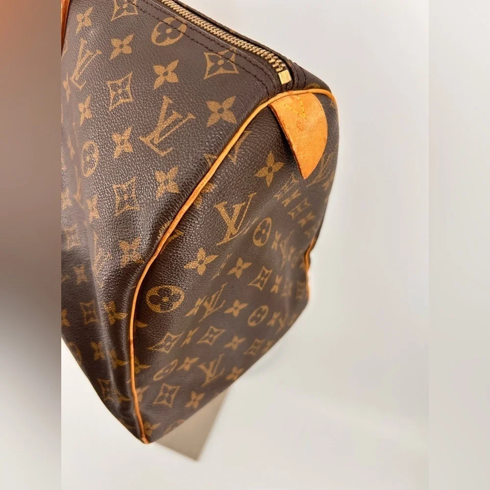 Louis Vuitton Vintage Boston Bag Carryall 45 Monogram SD0926 tote Classic